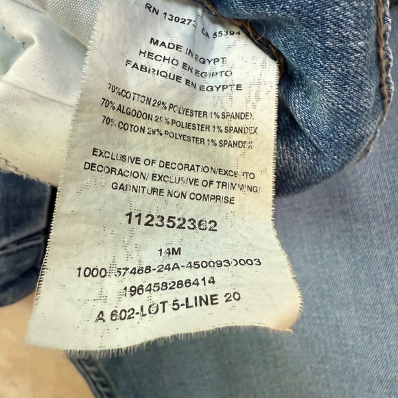 Lee Cropped Capri Straight Leg / Boyfriend Denim - i 14 - Picture 4 of 5